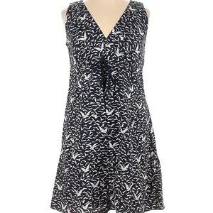 Liz Claiborne size 16 R Swallow Navy Dress